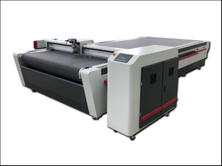 Digital Auto Loading Fabric Cloth Oscillating Knife Cutter Plotter Machine 