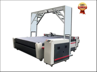 CCD camera flooring mat carpet rugs oscillation knife cnc cutting plotter machine
