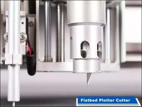 Working Principle of Flatbed Oscillating Knife Plotter Cutter Machine 